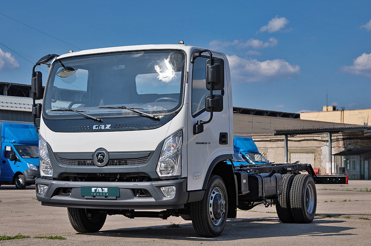 «Валдай 8». Полная масса: 7,5 т. Начало продаж в России: июль 2023 г. Цена: от 3,8 млн руб.