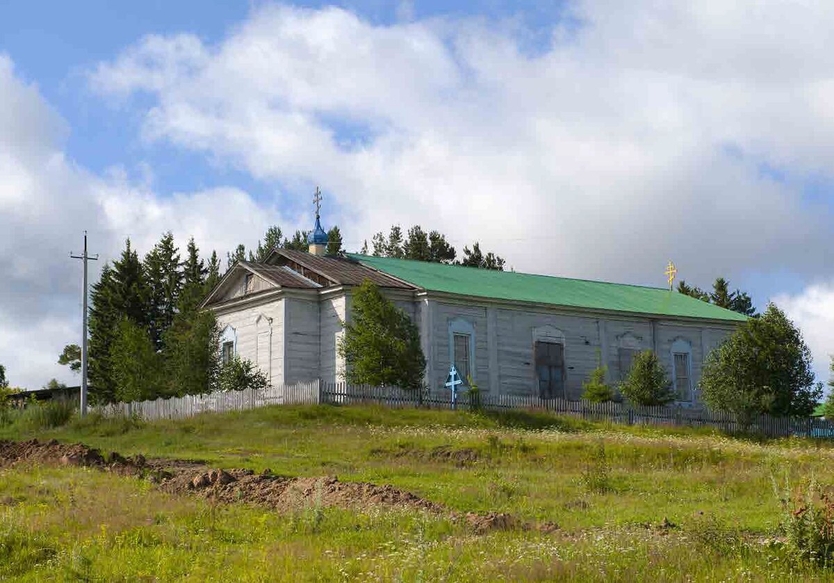 Село Екатериновка Тарского района Омской области