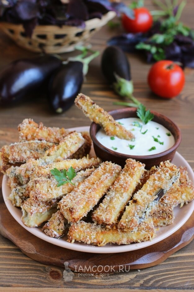 Баклажаны в сырном кляре рецепт