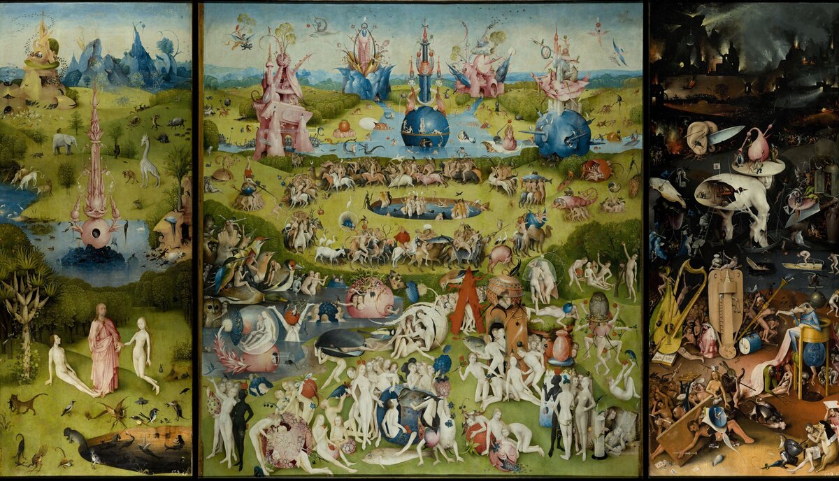 И. Босх "Сад земных наслаждений"