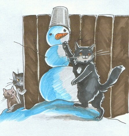 Иллюстрация к сказке художницы Марии Ратьковой.