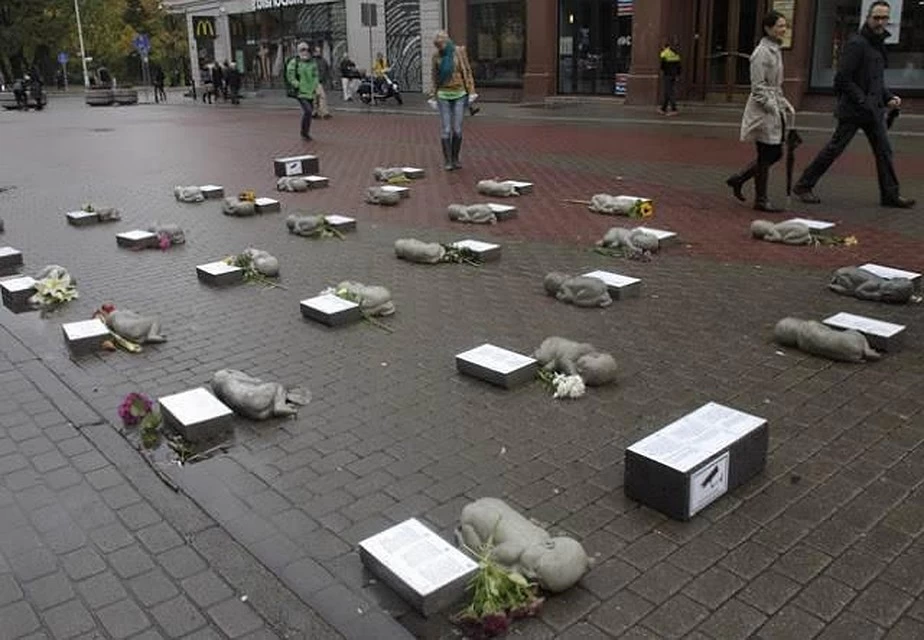 Памятник нерожденным детям г. Рига