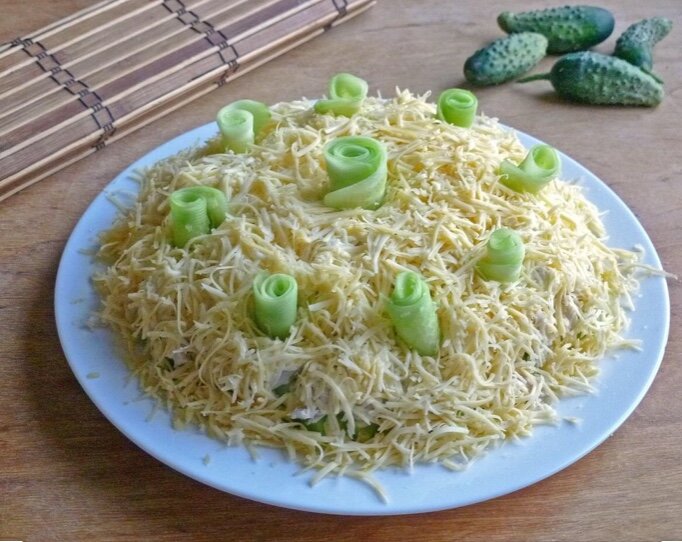 Салат нежность