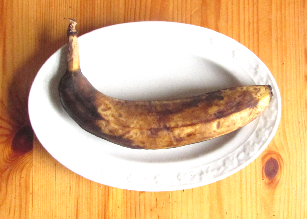 Почерневшие бананы содержат больше всего антиоксидантов.