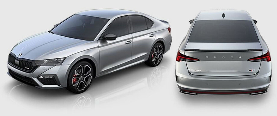 Эти изображения новой «эрэски» будто бы хранились в штатном навигаторе обычной Октавии. На свет божий их вытащили пользователи чешского форума Octavia Club. Зарядного лючка на крыле нет, так ведь и подлинность картинок ничем не подтверждена.