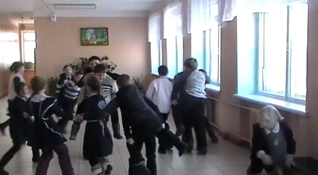 Шум и гам на перемене.
