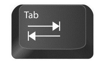 Та самая клавиша Tab