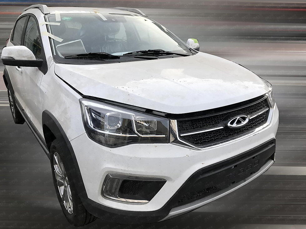 фото Autohome: обновленный Chery Tiggo 3x (Tiggo 2)
