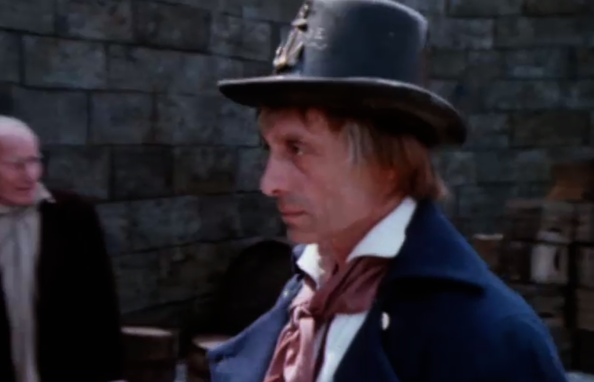 Нодар Мгалоблишвили (Клубен) в телефильме "Труженики моря" (1986)