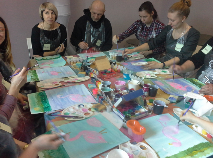 Мастер-класс по правополушарному рисованию