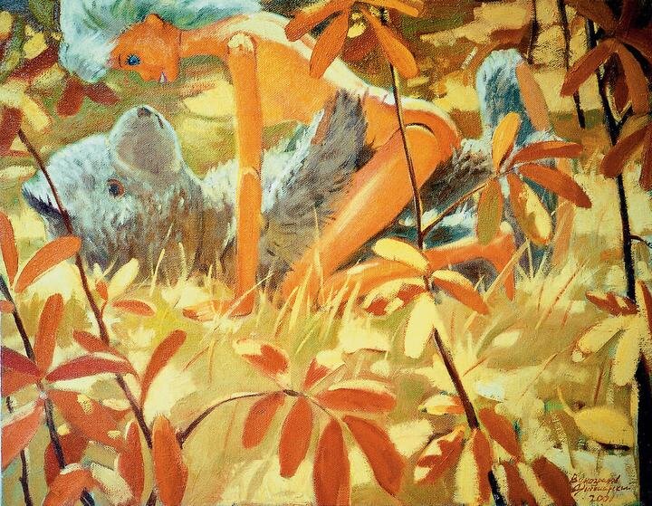 «Тедди и Барби. Осень».