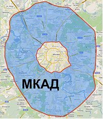 Зона ограничения МКАД