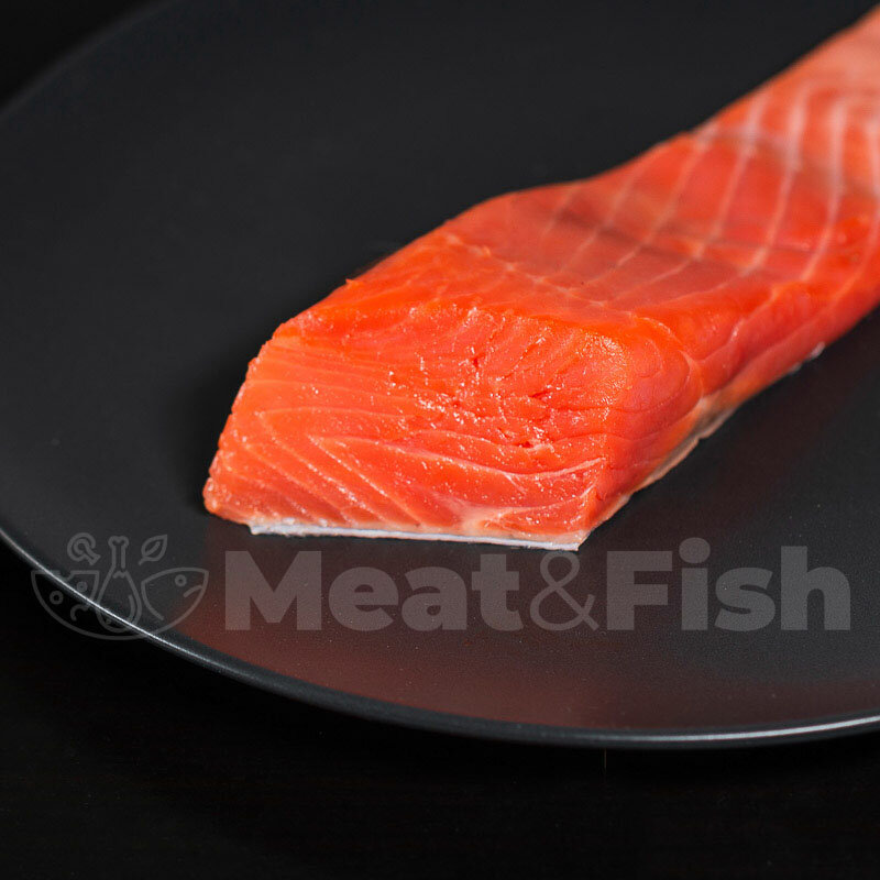 Слабосоленое филе семги