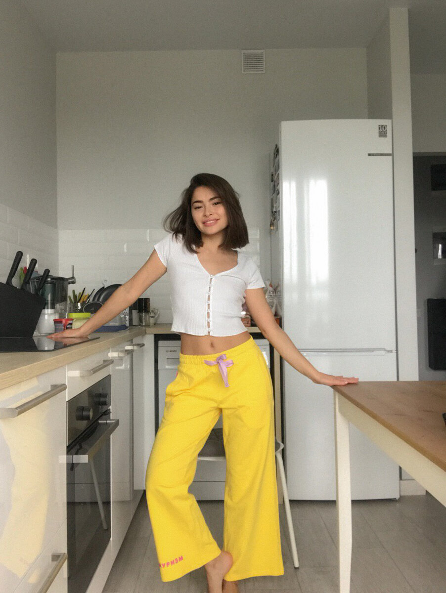 кюлоты жёлтые 