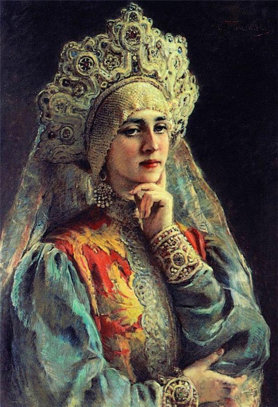 Маковский, Русская красавица