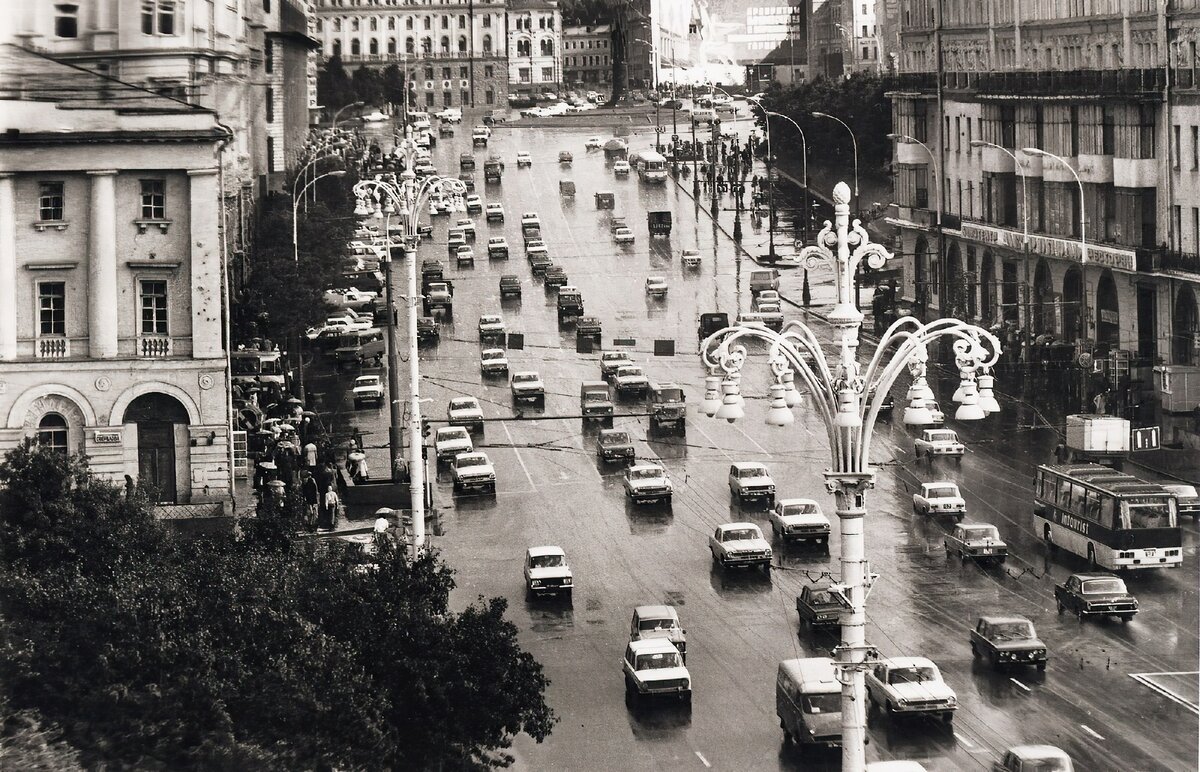 улицы москвы 70 е годы