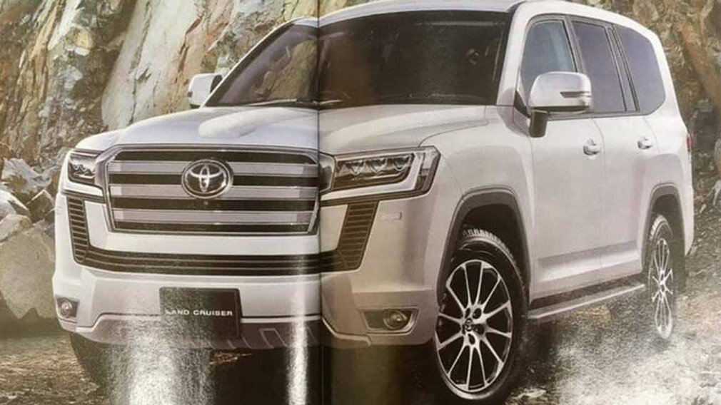 Рендерное изображение нового Toyota Land Cruiser 300