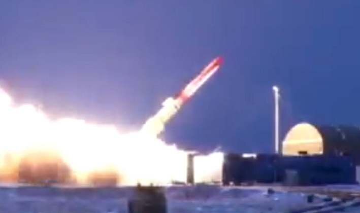 Прототип российской ракеты "Буревестник" (фото с сайта Military Watch) 