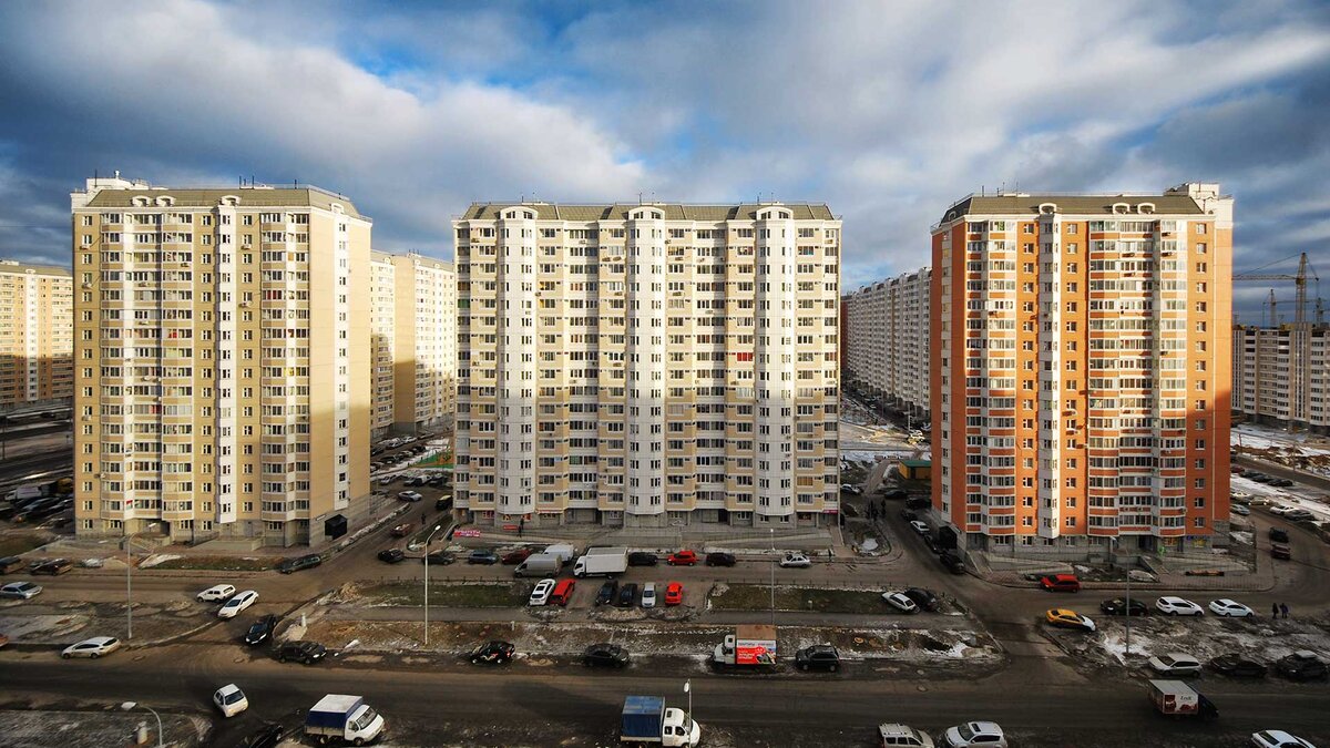 Многоэтажки Некрасовки