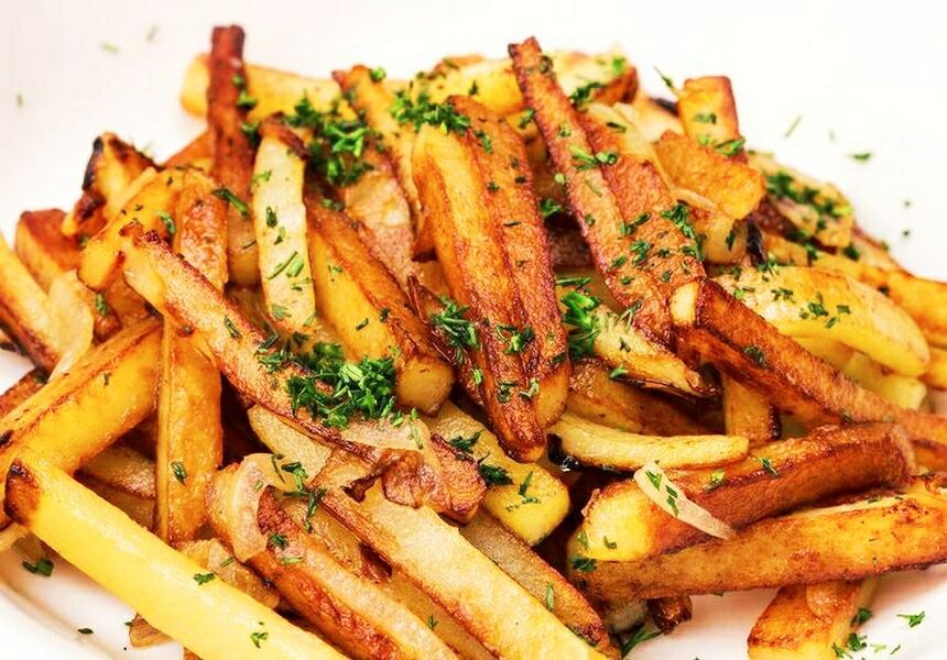 С чесночком и зеленью