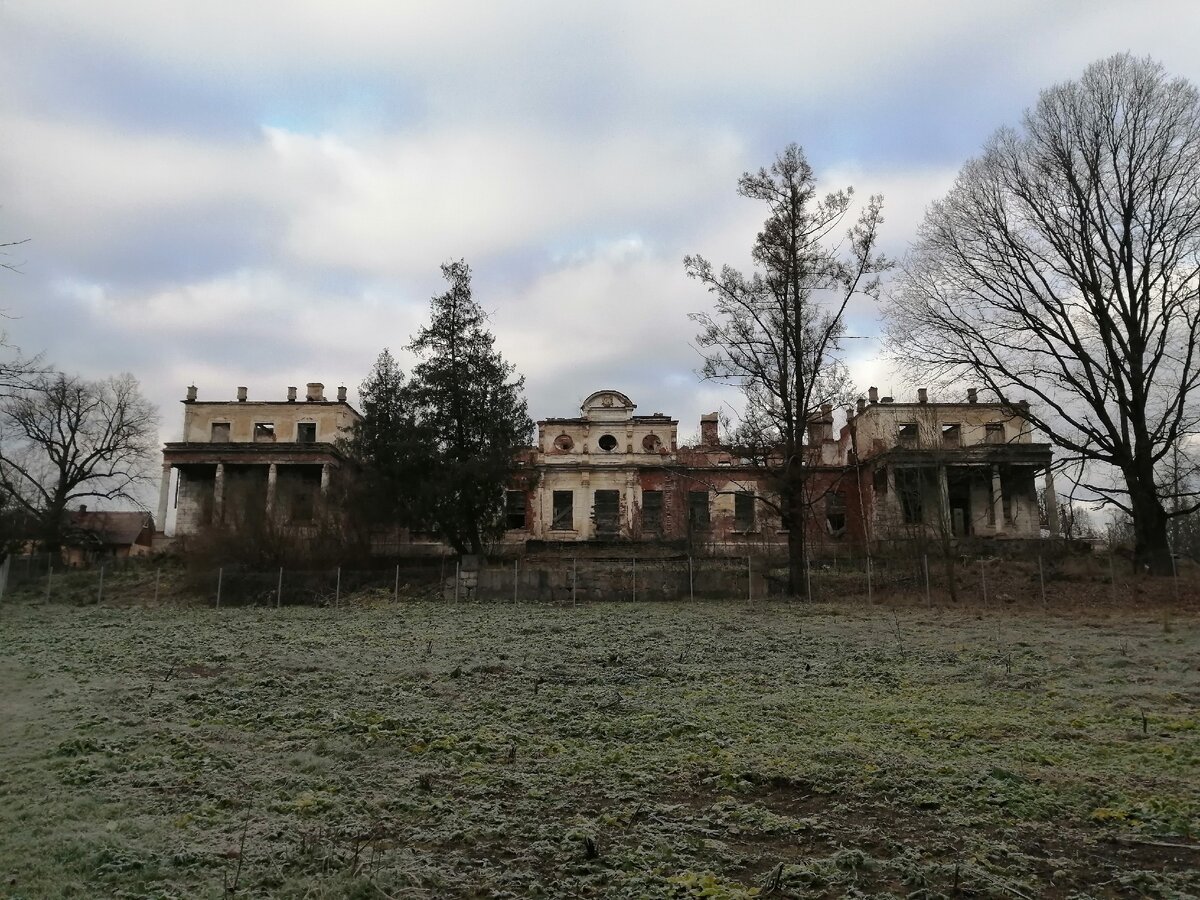 Усадьба  графа Строганова, д.Волышово