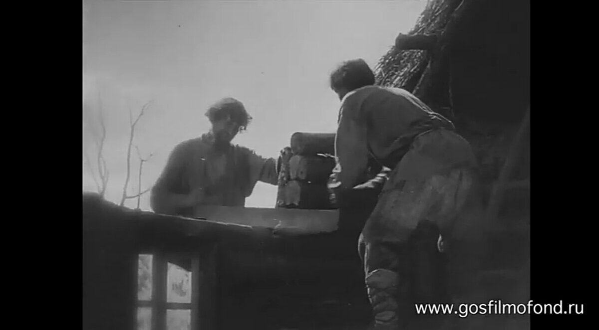 Кадр из фильмы "Старое и новон" . Попалам так попалам. 