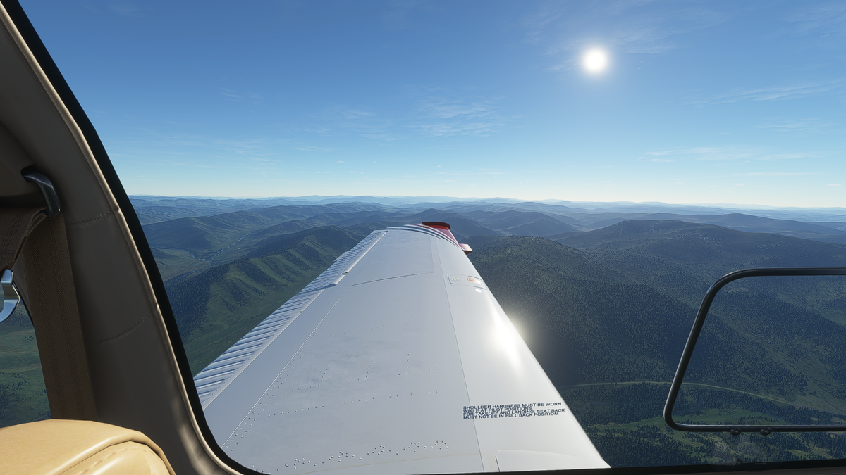 Собственные скриншоты из Microsoft Flight Simulator 2020
