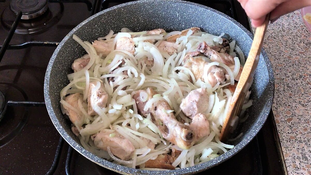 В ПЕРВЫЙ РАЗ приготовила ЧАХОХБИЛИ из курицы. Вкусное грузинское блюдо!