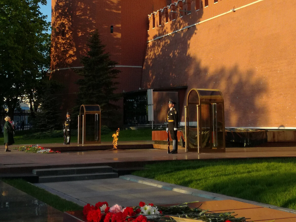 Могила неизвестного солдата в Александровском саду. Фото автора