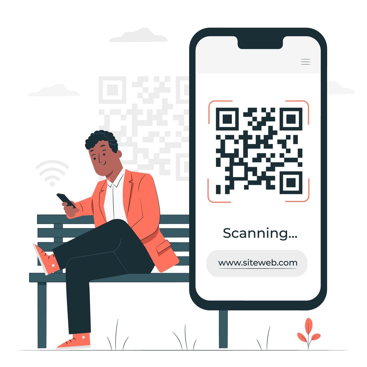 Обновление: QR код с диплинком внутри