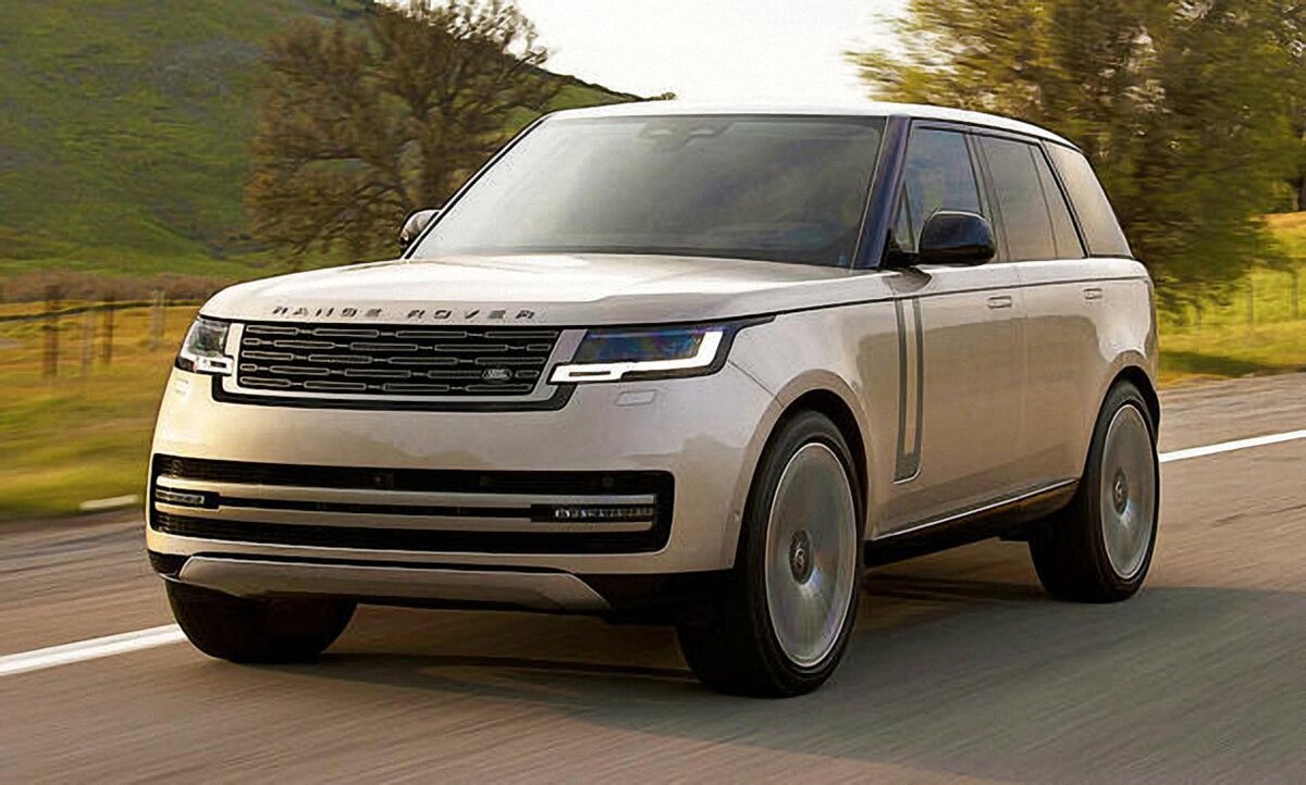Новый Range Rover кажется нарисованным компьютером