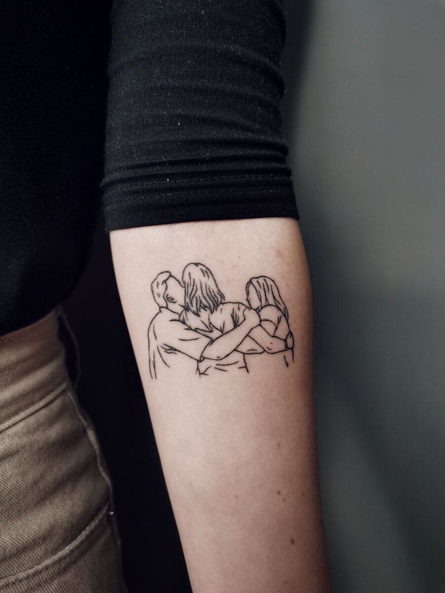 И после заживления 