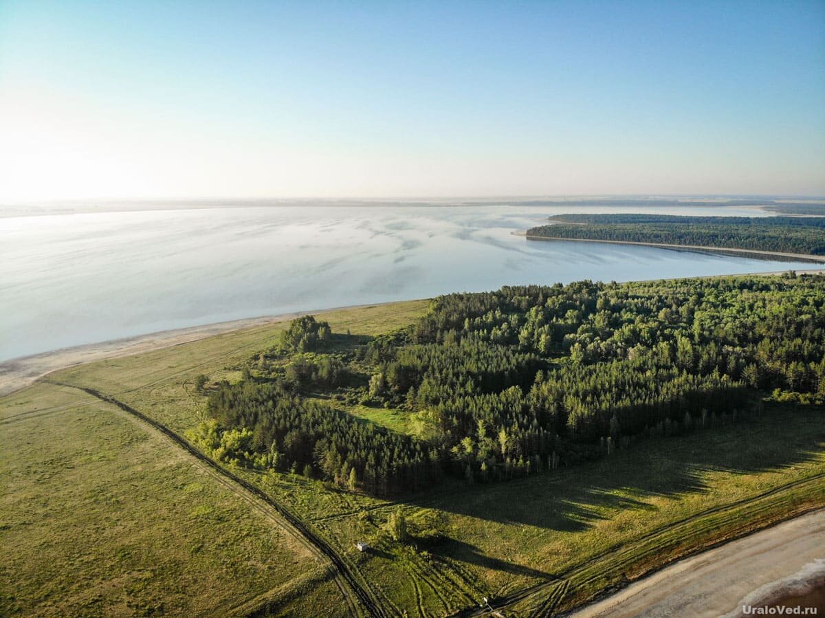 Медвежье озеро в курганской области