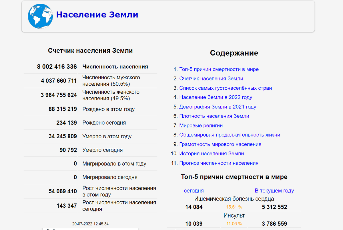 Сколько сегодня умерло людей в мире счетчик. Счётчик населения. Счётчик населения земли в реальном времени.