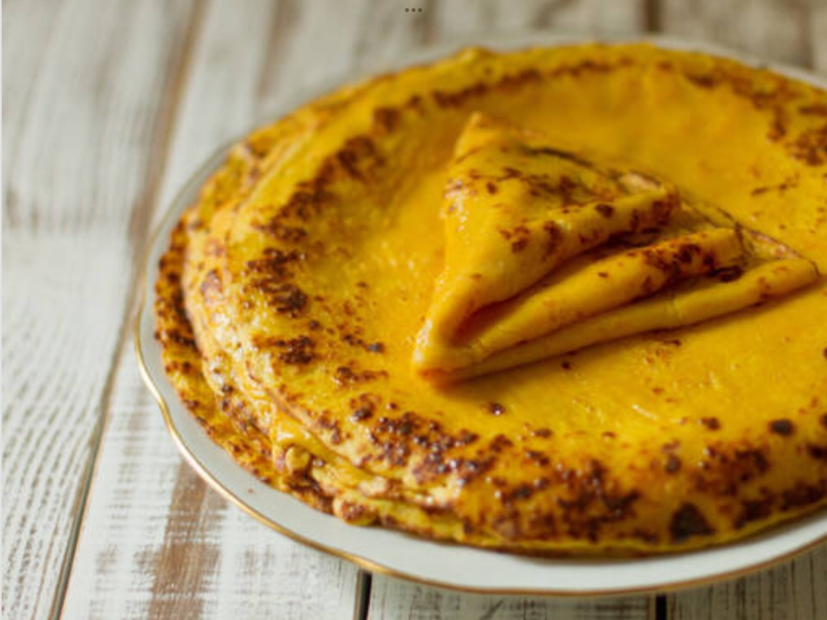 Тыквенные блинчики от моей читательницы Светланы Ильиной - рецептом она с нами обещала поделиться. Давайте просить!