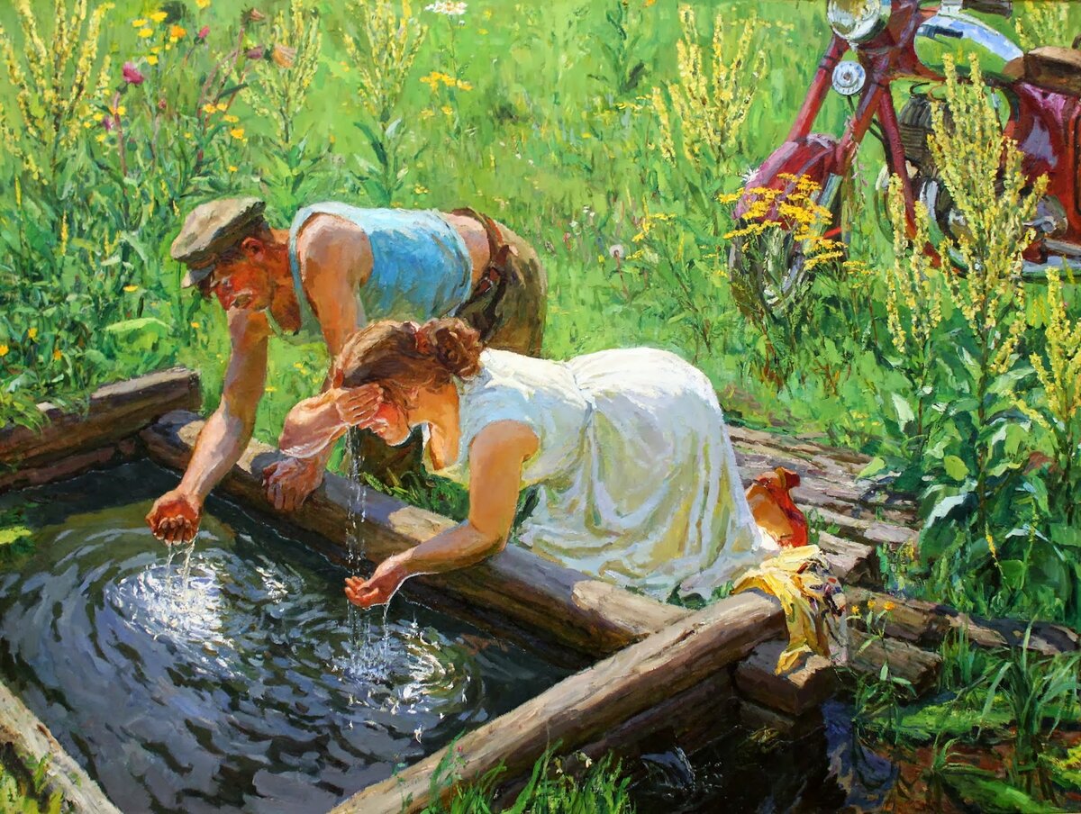 Картина художника Аркадия Александровича Пластова