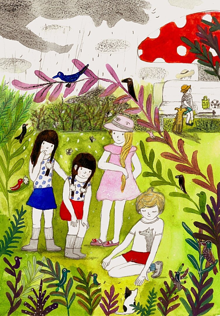 Иллюстрация Ирины Елагиной, члена Союза художников России