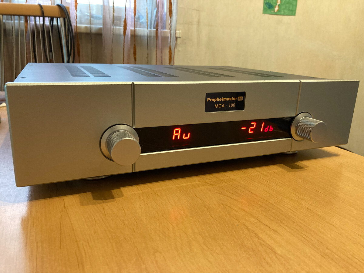 Строим бюджетный HI-Fi усилитель Часть IX. Усилитель MCA-100MK IV с  балансным входом и двойным дисплеем | Prophetmaster Audio | Дзен