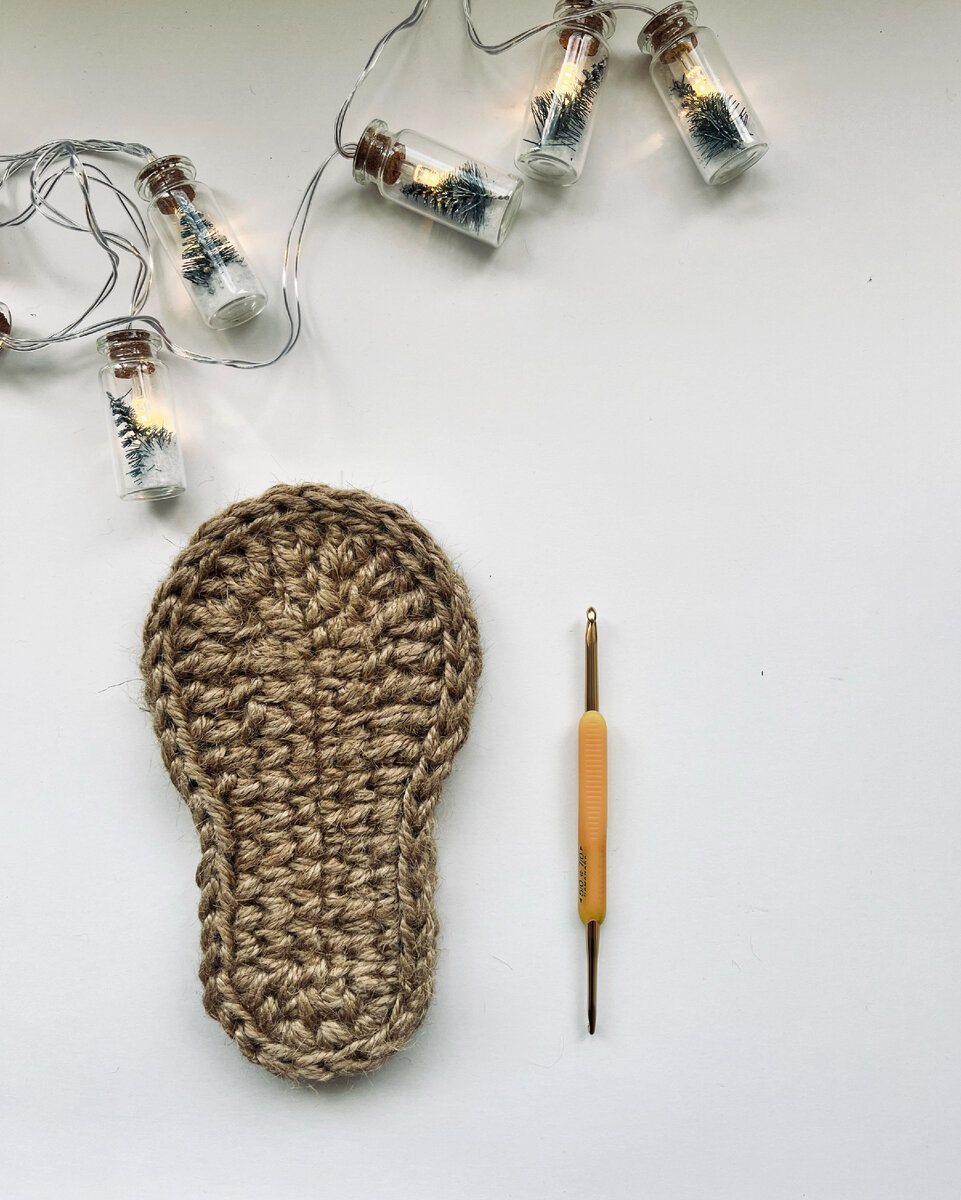 Вот такая должна получиться подошва.