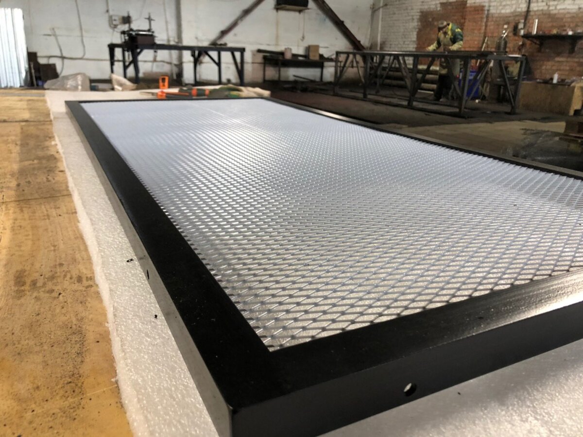 Фото готовой секции на производстве