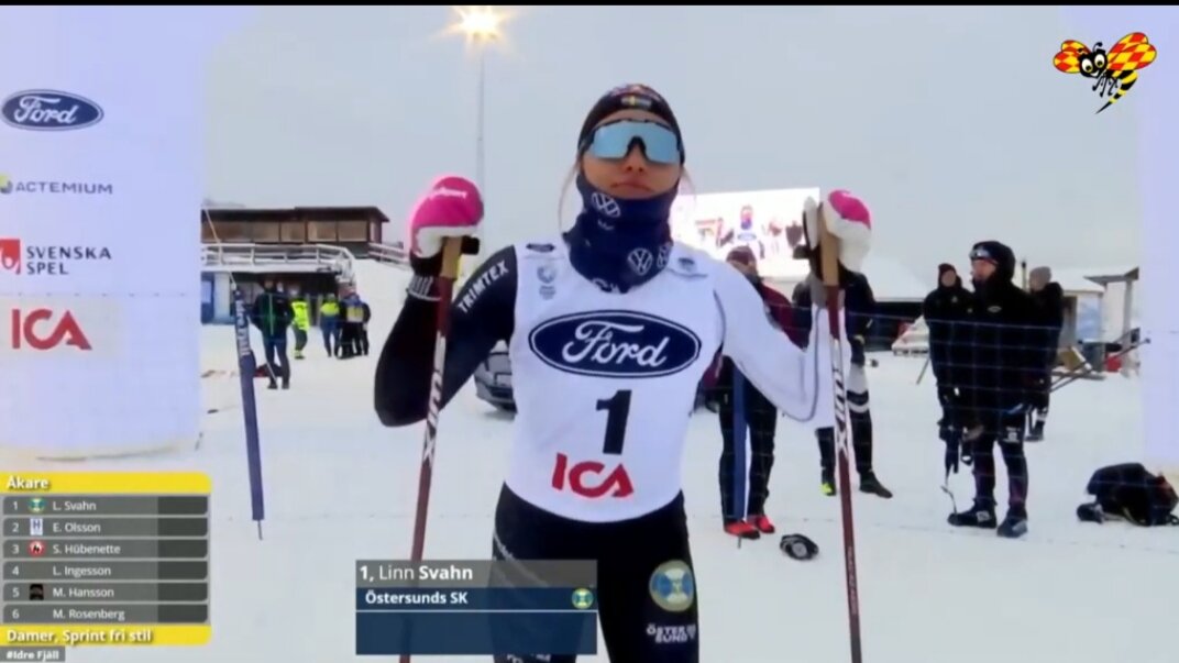 Линн Сван дала жару на Кубке Швеции, легко взяв свой любимый спринт 