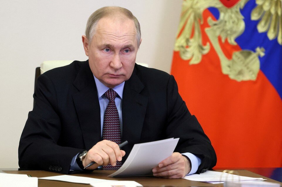     Путин заявил, что информация с беспилотников должна быть у каждого российского бойца  REUTERS