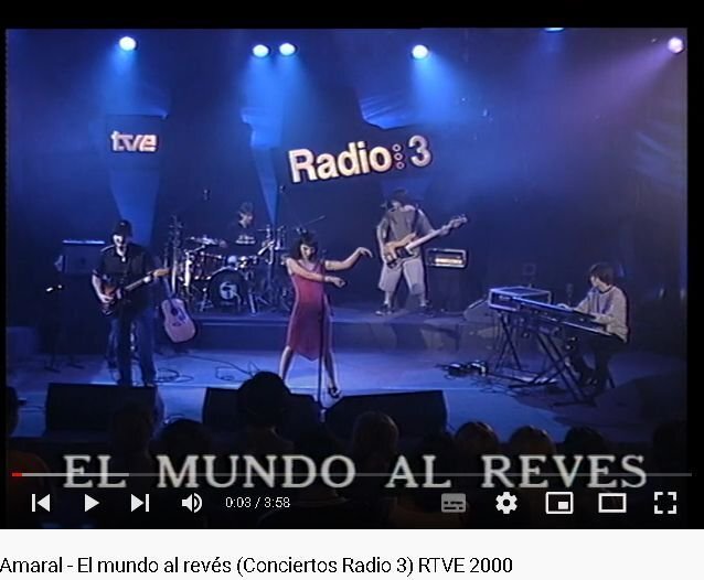 Amaral исполняет El mundo al revés для Conciertos Radio 3