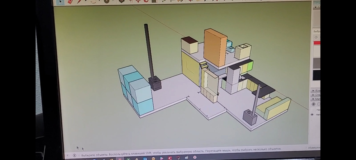 Проект в SketchUp.