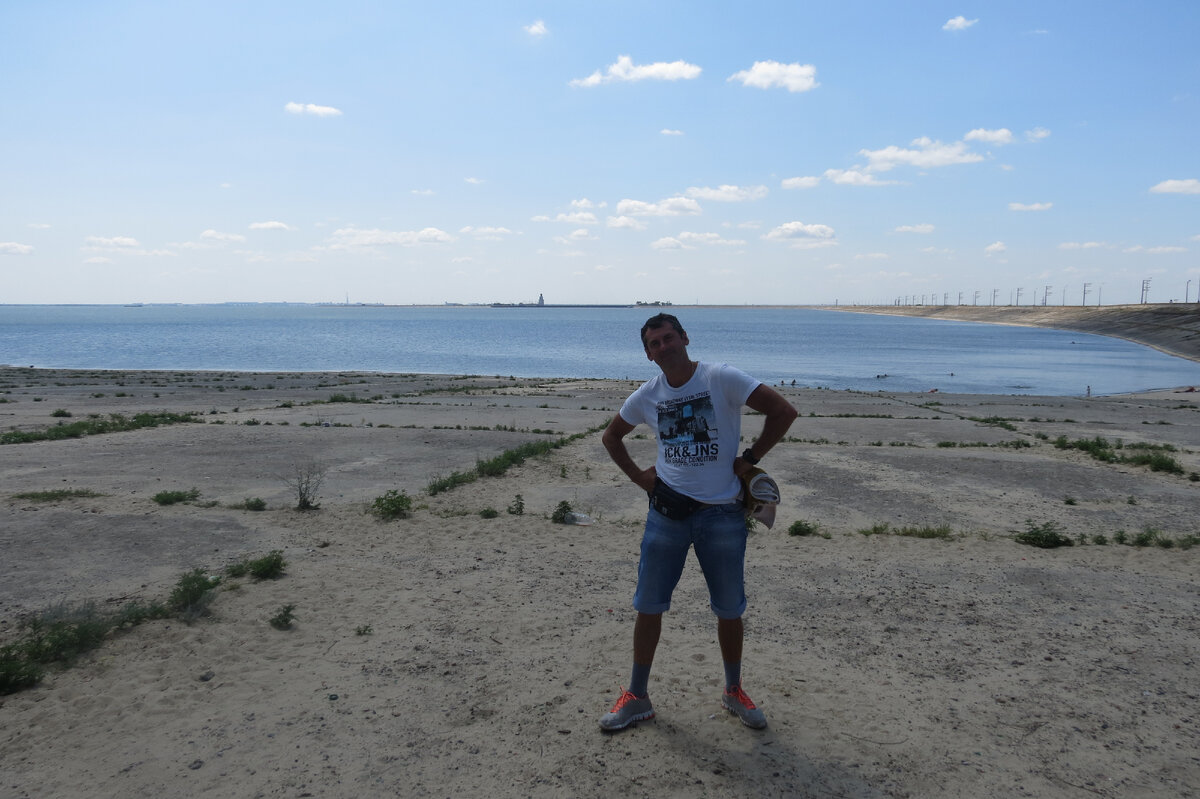На берегу Цимлянского водохранилища (фото автора).