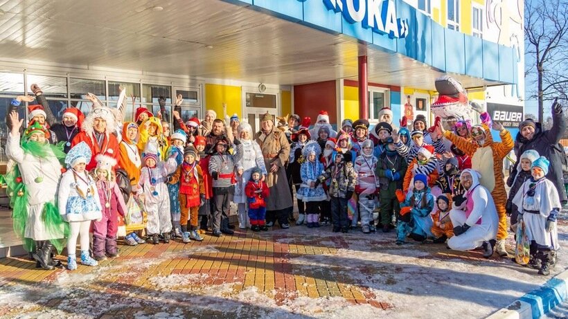    Костюмированный лыжный заезд «На спорте после оливье» в Ступине © Пресс-служба Министерства физической культуры и спорта Московской области