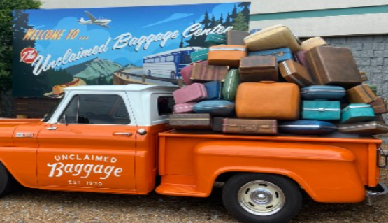 Вывоз утерянных чемоданов  Unclaimed Baggage