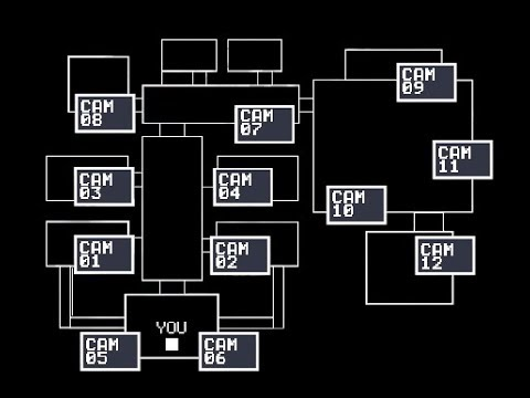 План карты фнаф 3