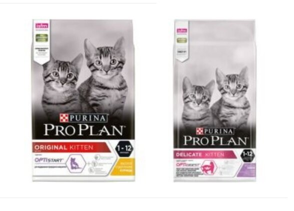 Корма Proplan для котят