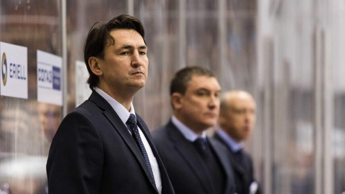    Хоккейный тренер Равиль Гусманов© пресс-служба ХК" Металлург"